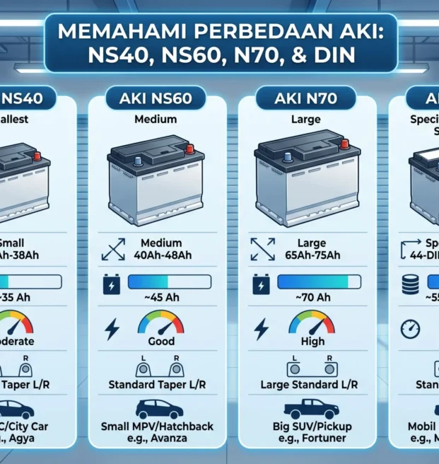 Beda Aki NS dan DIN