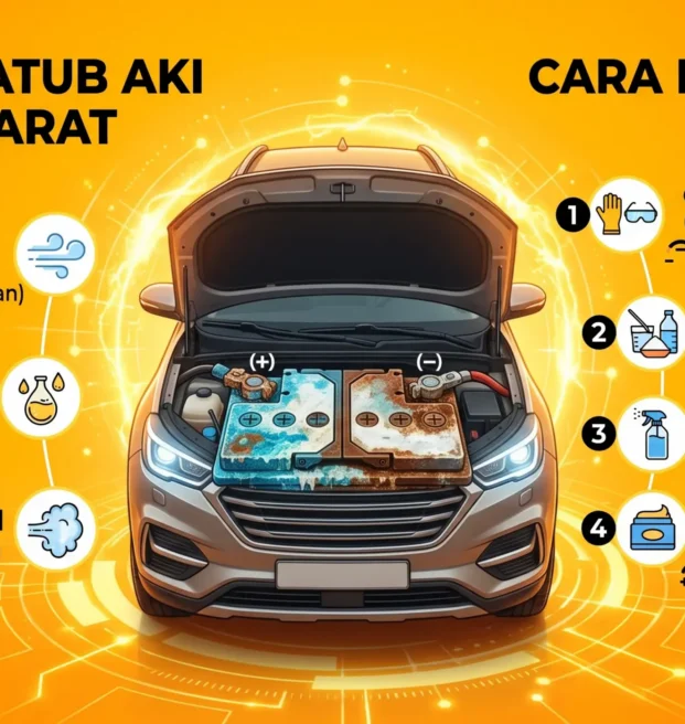 Kenapa Katub Aki Berkarat